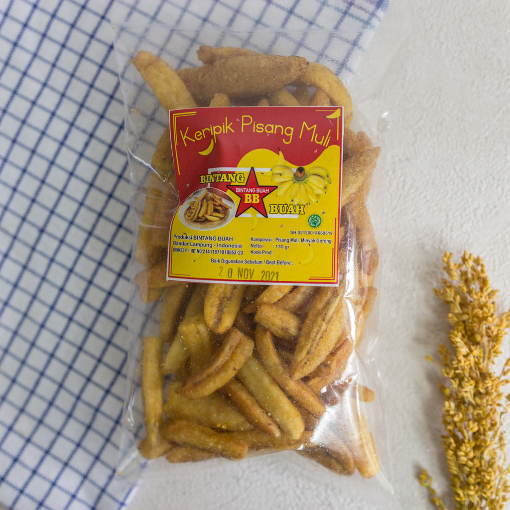 Bintang Buah Keripik Pisang Muli 130 gram