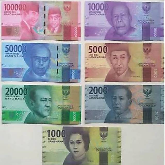 UANG MAINAN UNTUK MAHAR / REPLIKA UANG RUPIAH KERTAS