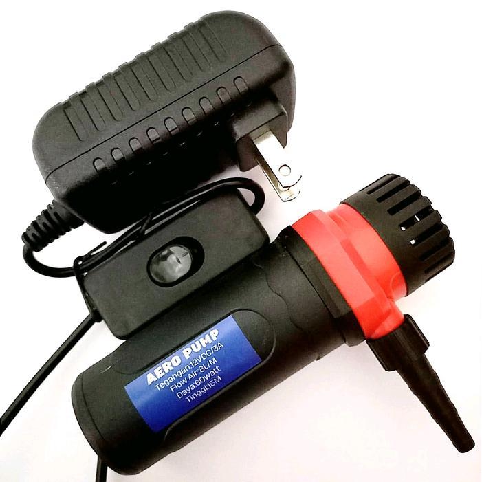 Pompa Air Celup Aero Pump Mini 12volt DC 8L/Min 15meter Sumersible - -, -