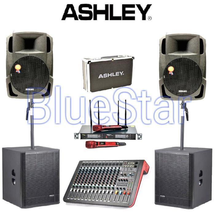 Paket SoundSystem Ashley ACT600PRO - 15 inch - Sub 18 inch Top 2