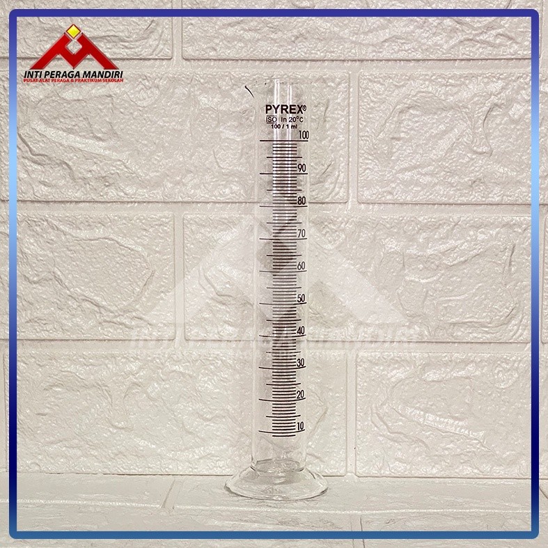 Gelas ukur 50 ml Pyrex     Berkualitas