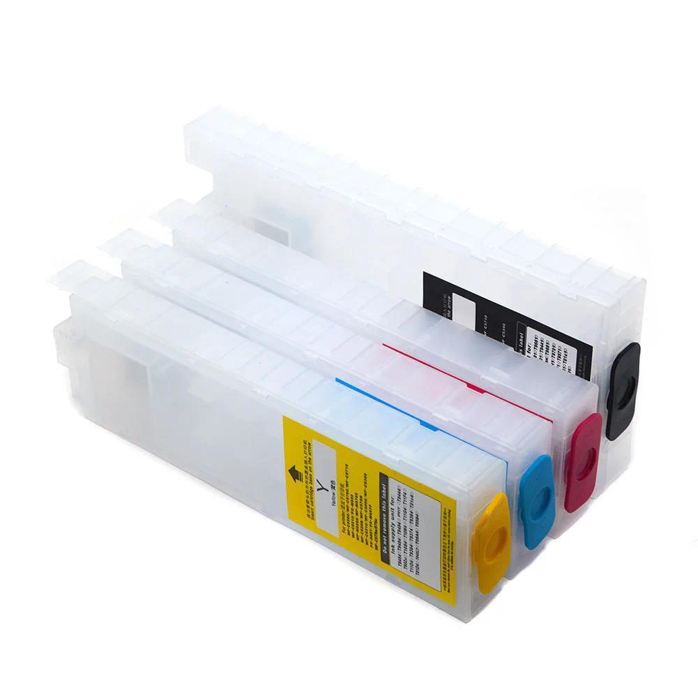 600ML+320ML T10W Refill Ink Cartridge No Chip For Epson Workforce Pro WFC5390 WFC5890 WFC5790 WF5710