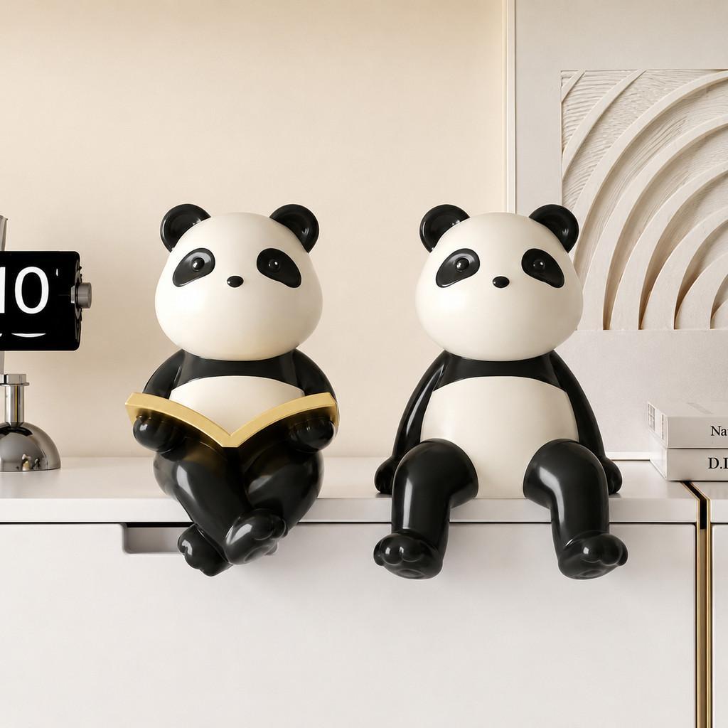Dekorasi Pajangan Rumah Panda Lucu Interior / Reading Home Decorations Set - ITS ME 5572