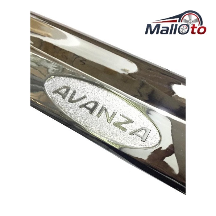 Trunk Lid Mobil List Chrome Pintu Bagasi Avanza