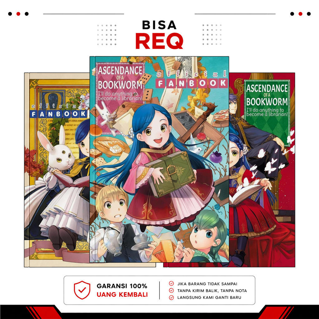 Ascendance of a Bookworm: Fanbook, Vol. 1-7 ( Light Novel ) by Miya Kazuki