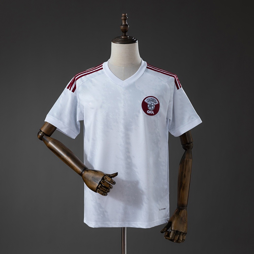 Jersey Qatar 2026 Away A01 T shirt pria