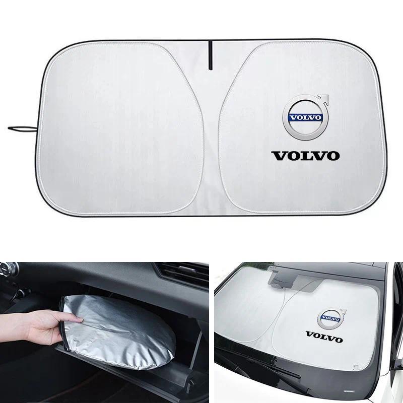 Folding Car Windshield Sun Shade Cover Visor UV Protector For Volvo EX90 V60 V40 XC90 S60 XC60 V50 V