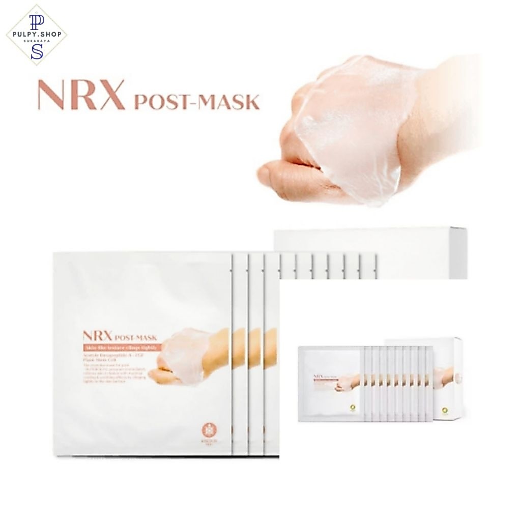 Masker Wajah NRX Post Treatment Mask Stem Cell Facial Sheet Mask Skincare Korea Ribeskin BPOM
