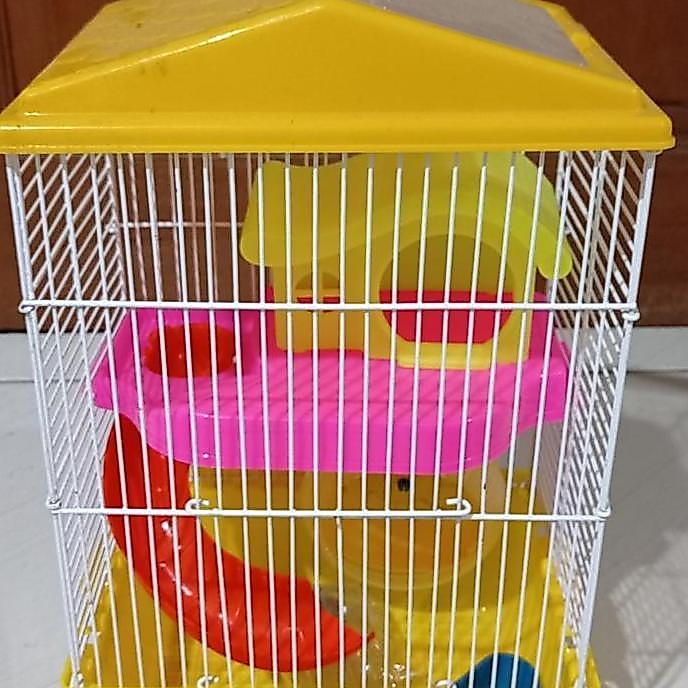Kandang Hamster Gerbil lengkap