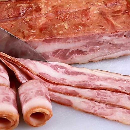 BACON BABI - STD (Pork Bacon Aroma/ Daging Babi Asap) - FROZEN FOOD