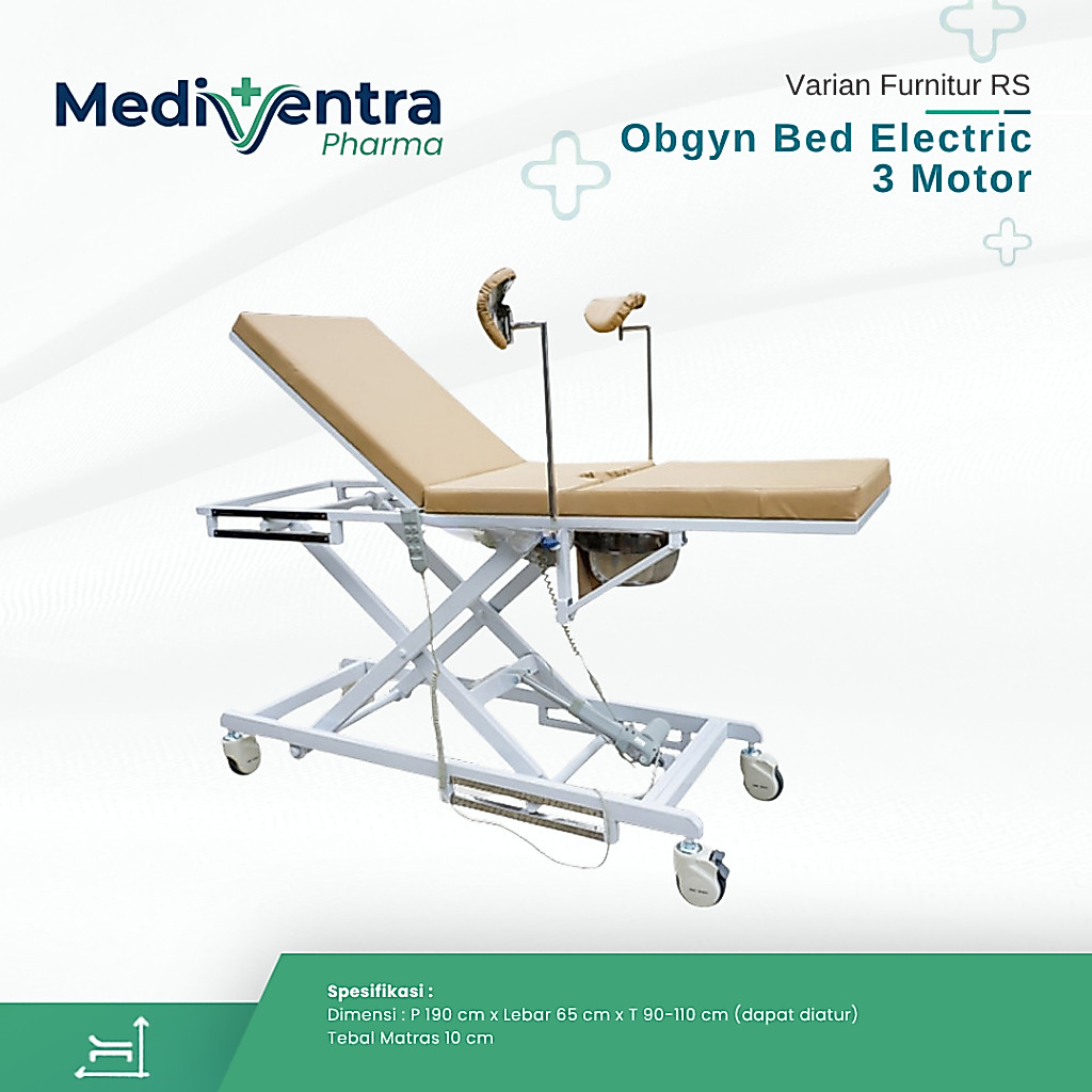Obgyn Bed Electric / Ranjang bantu Melahirkan Elektrik / Bed Gynecology Elektrik/ Partus Bed Elektri