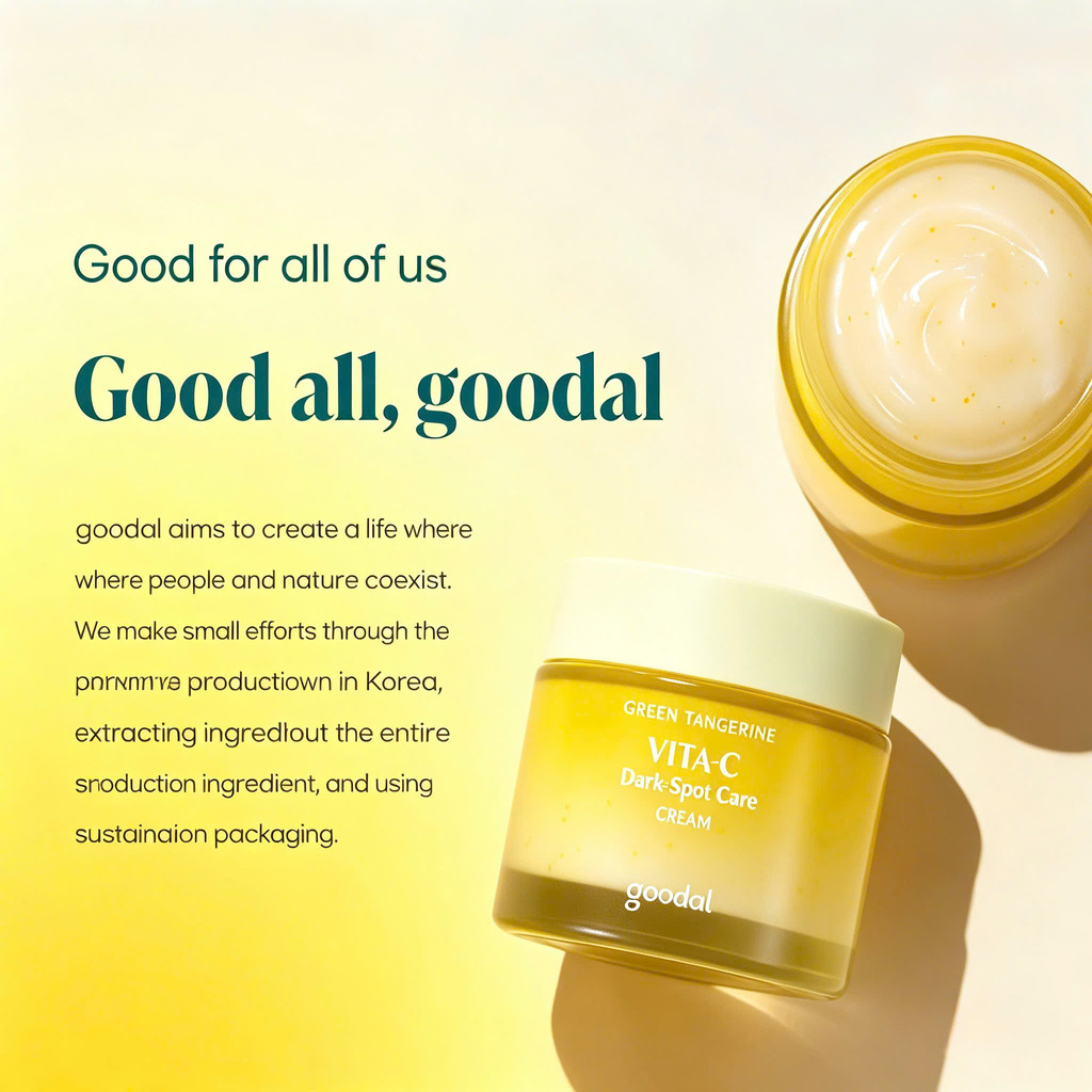 GOODAL Green Tangerine Vitamin C Cream 50ml