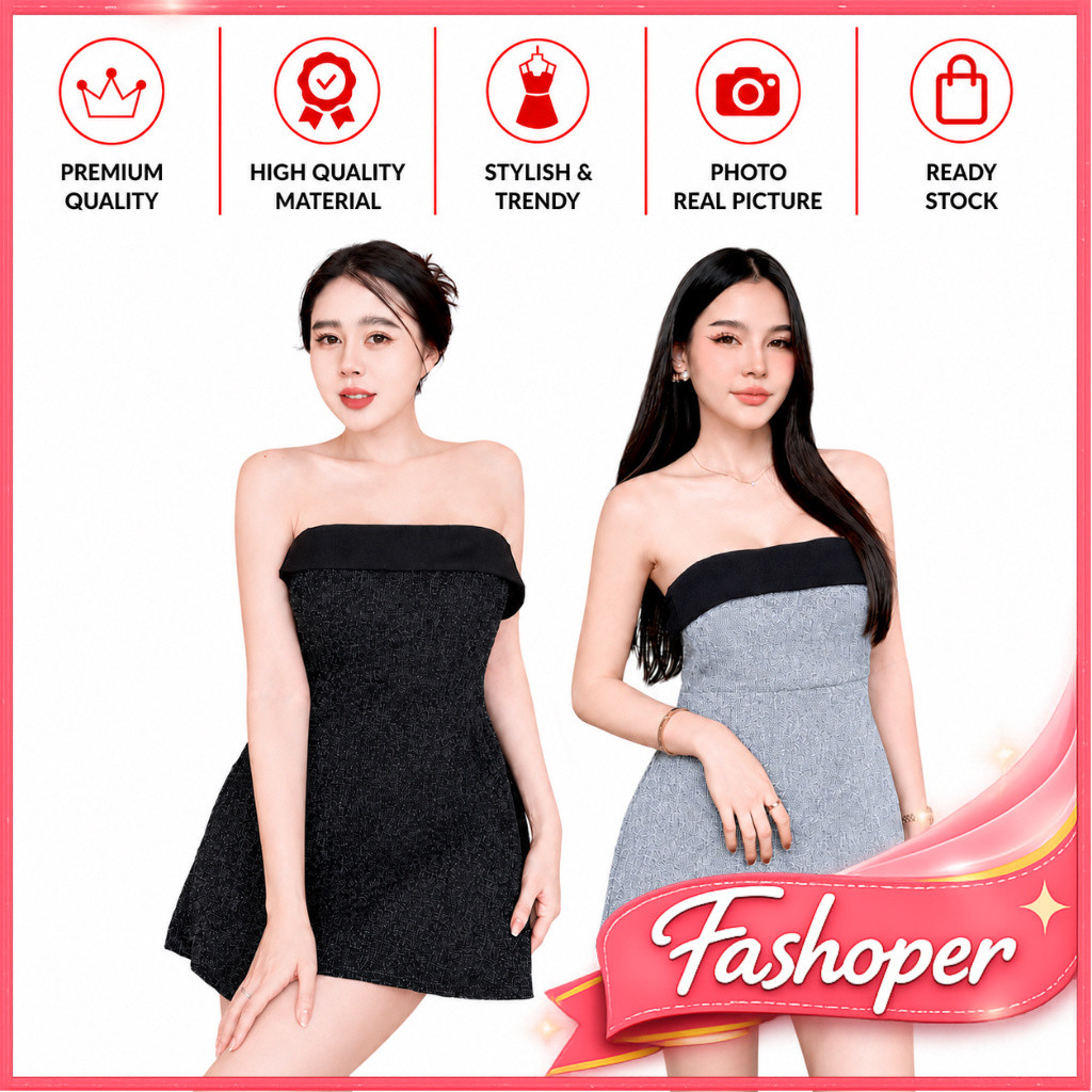 Setelan Celana Pendek Wanita Bangkok Premium Nadine Velvet Set | Baju Set Wanita - Fashoper