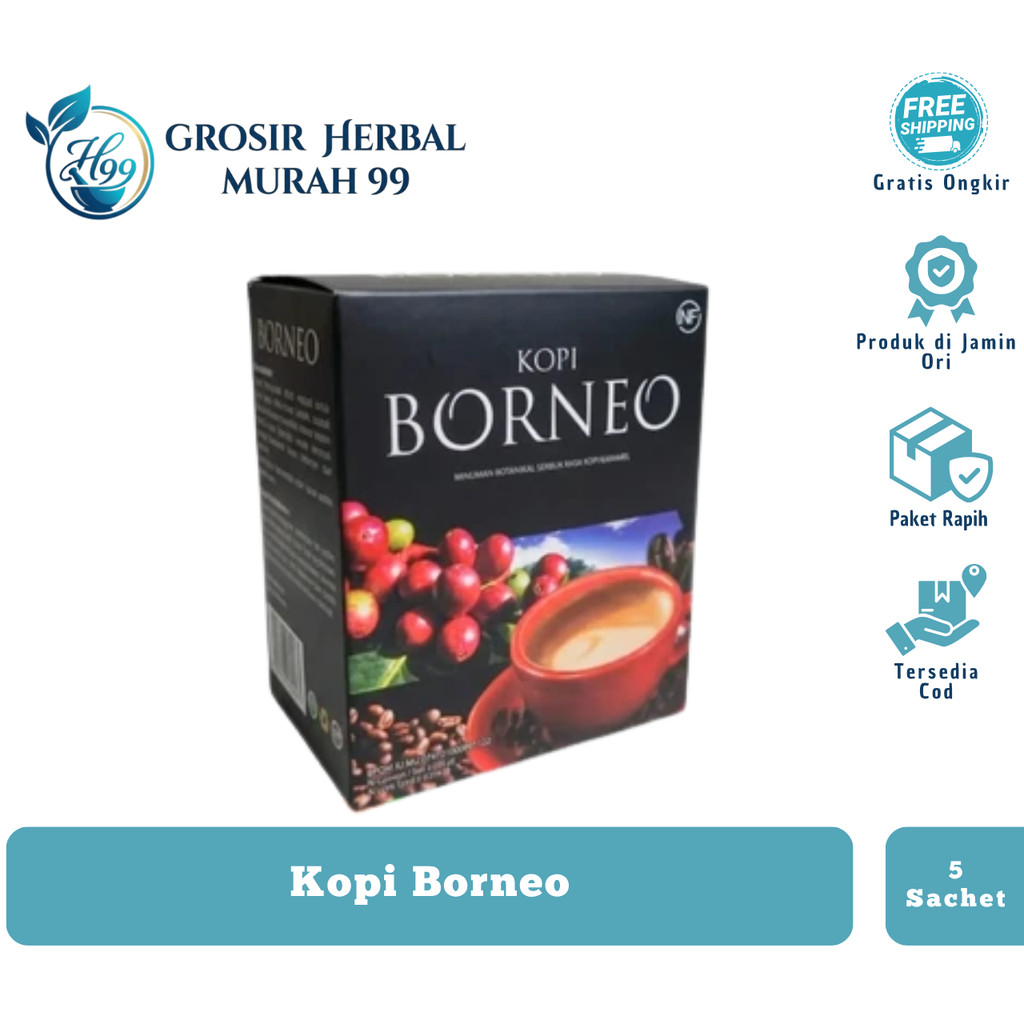 Kopi Borneo Premium Original - Kopi Kesehatan Herbal Alami