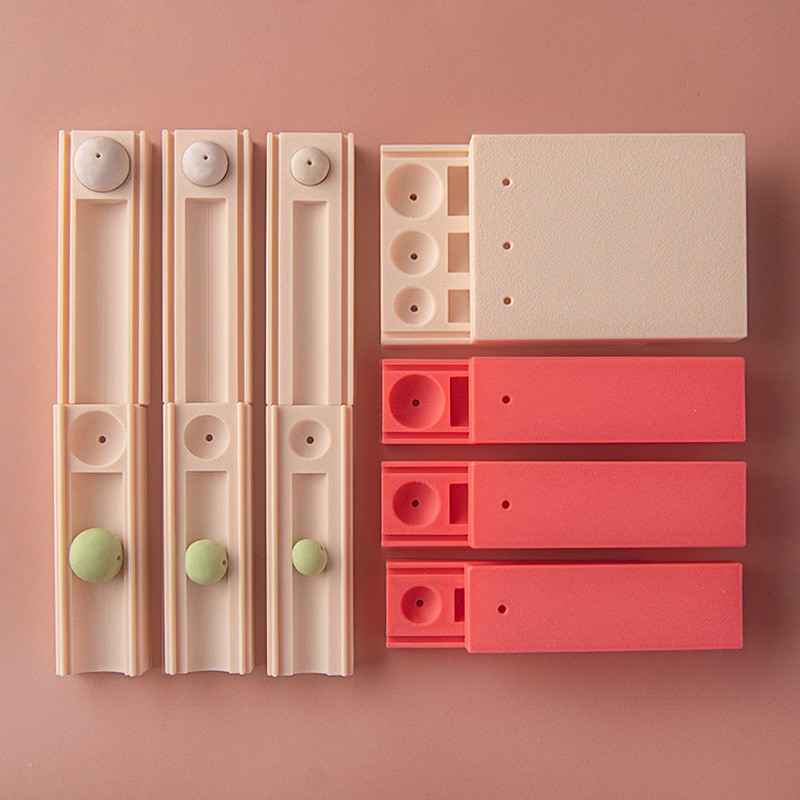 

Polymer Clay Bead Maker Tool - Round Ball Shaping Mold with Hole Punch for DIY Jewelry Earrings Necklaces Crafting Accessories