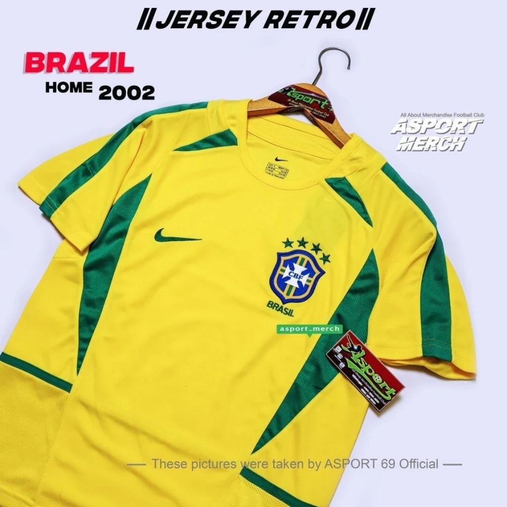 RETRO BRAZIL HOME 2002