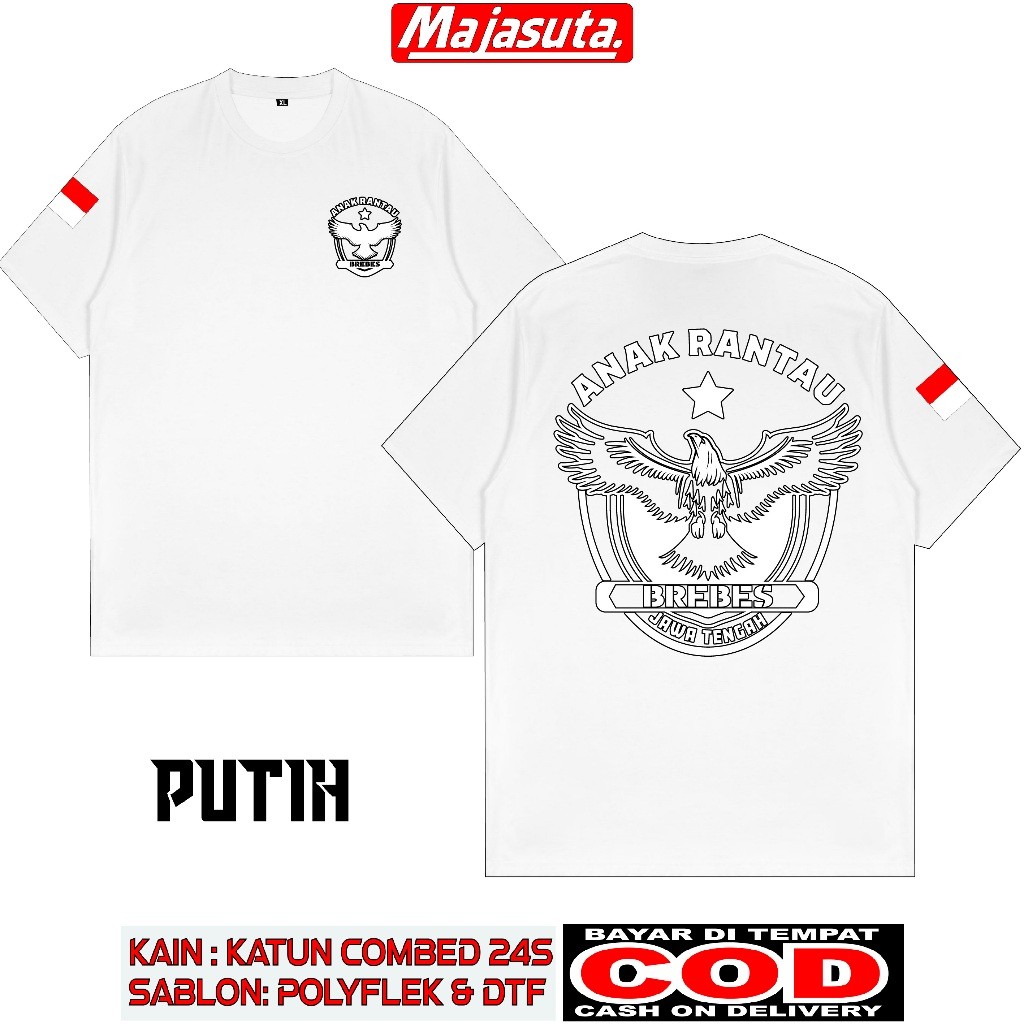 D&G CLOTHS KAOS ANAK RANTAU BREBES M1 KATUN COMBED 30S TEBAL//BISA COD//KAOS DISTRO//KAOS MOTOR//KAO