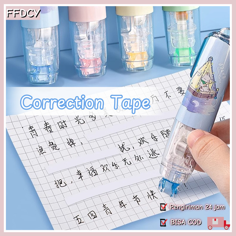 

Lucu Kartun Kreatif Correction Tape Kantor Sekolah Alat Tulis Pelajar Stationery Tidak Mudah Dipatahkan Tulisan Pita Koreksi