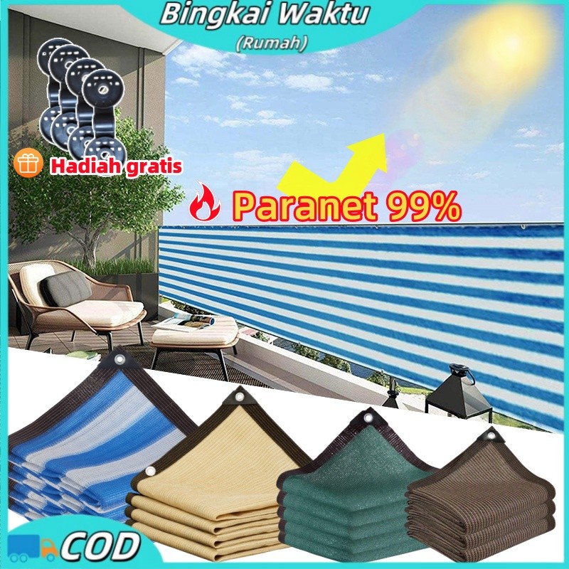 Paranet 99% Anti-UV Sunshade Net / Anti UV Lebar Tabir Surya Yang Dienkripsi / Net Garden Enkripsi 6