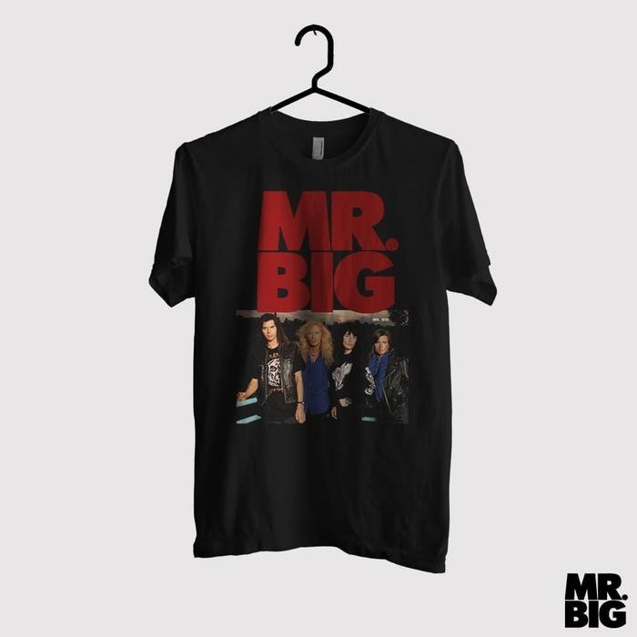 (COD) Kaos Mr. Big - 1992 - Hitam, S