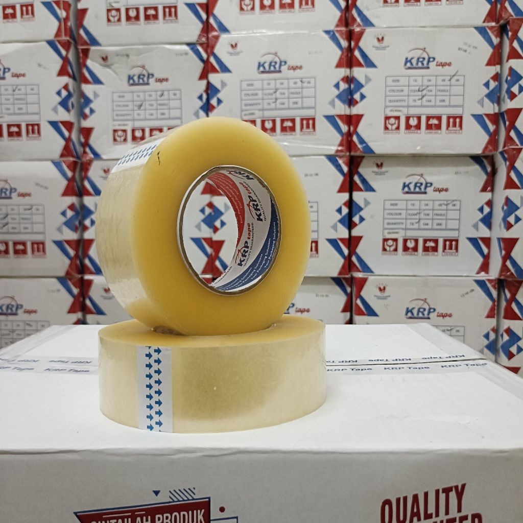 

1 DUS LAKBAN 500 YARD FULL ISI 30 ROLL, LAKBAN JUMBO MURAH