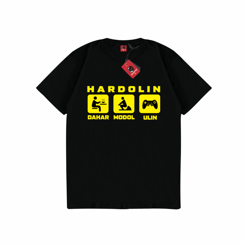 Kaos Baju Distro Unisex Gambar BAHASA SUNDA HARDOLIN DAHAR MODOL ULIN Urang Daerah
