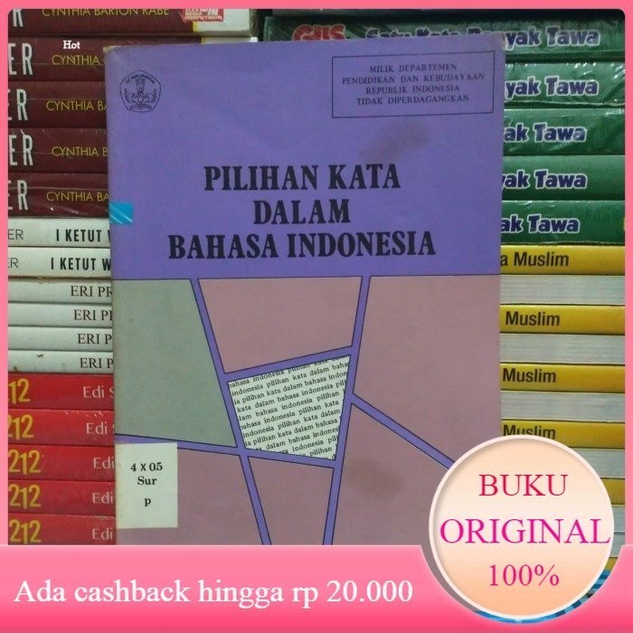 Buku PILIHAN KATA DALAM BAHASA INDONESIA Bekas