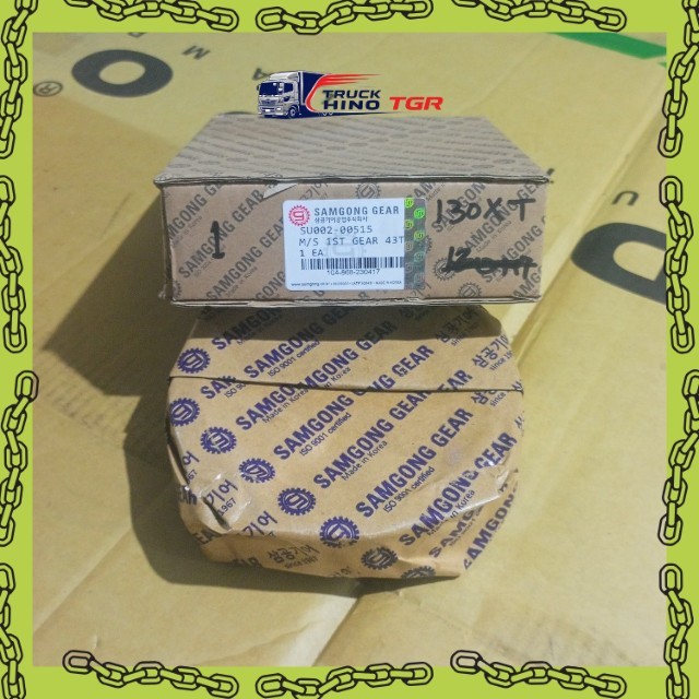 Gigi 1 Hino Dutro 130 XPower SU002-00515 Samgong 43T