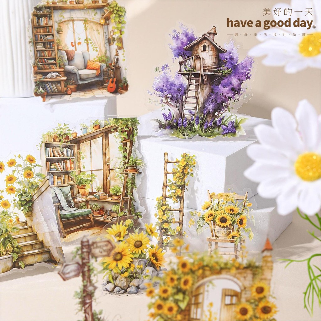 

Isi 30 Lembar Sticker CORNER IN THE GARDEN EDITION intage Scrapbooking DIY Journal Kertas Dekorasi Aesthetic Retro Lucu Craftycharm