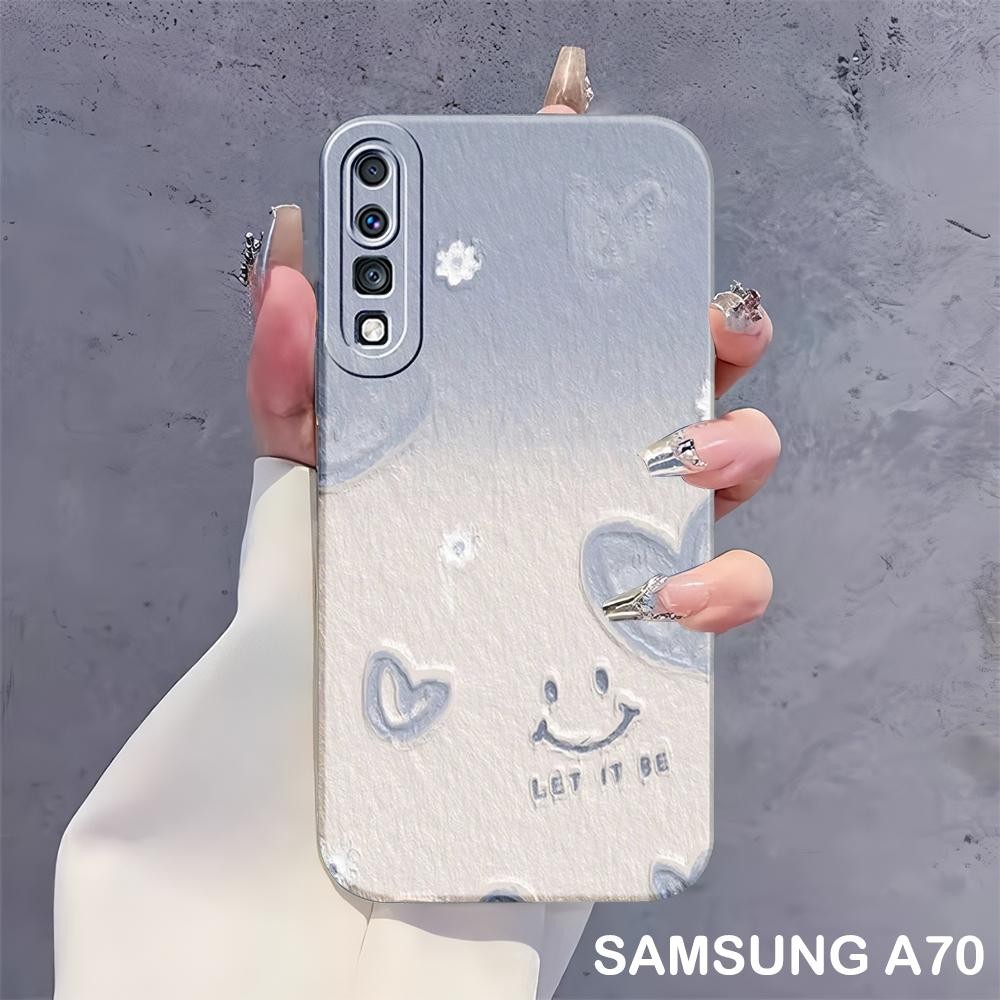 Case  Samsung A70 A50 A50S A30S A7 2018 2019 - Case Hp , Kesing Hp , Casing Handphone - Softcase - P