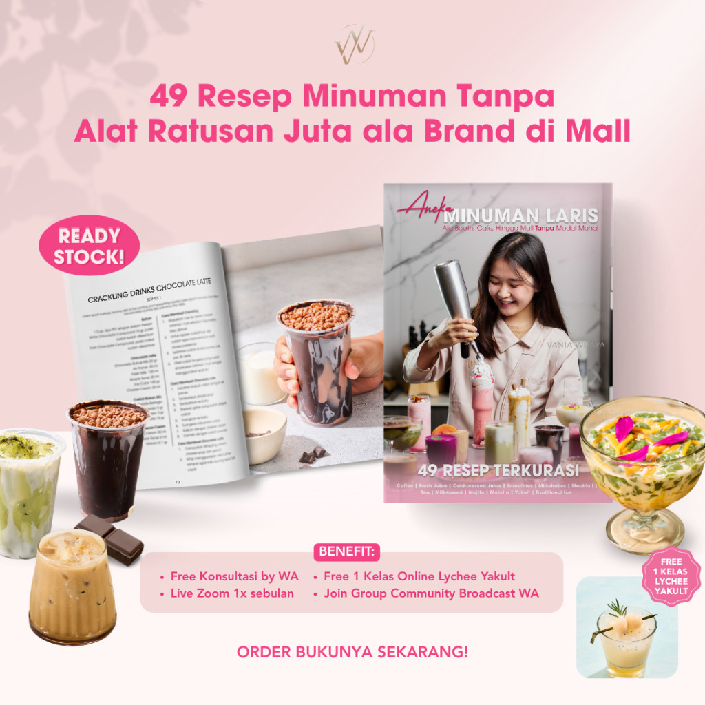 

Buku Resep Minuman Vania Wijaya