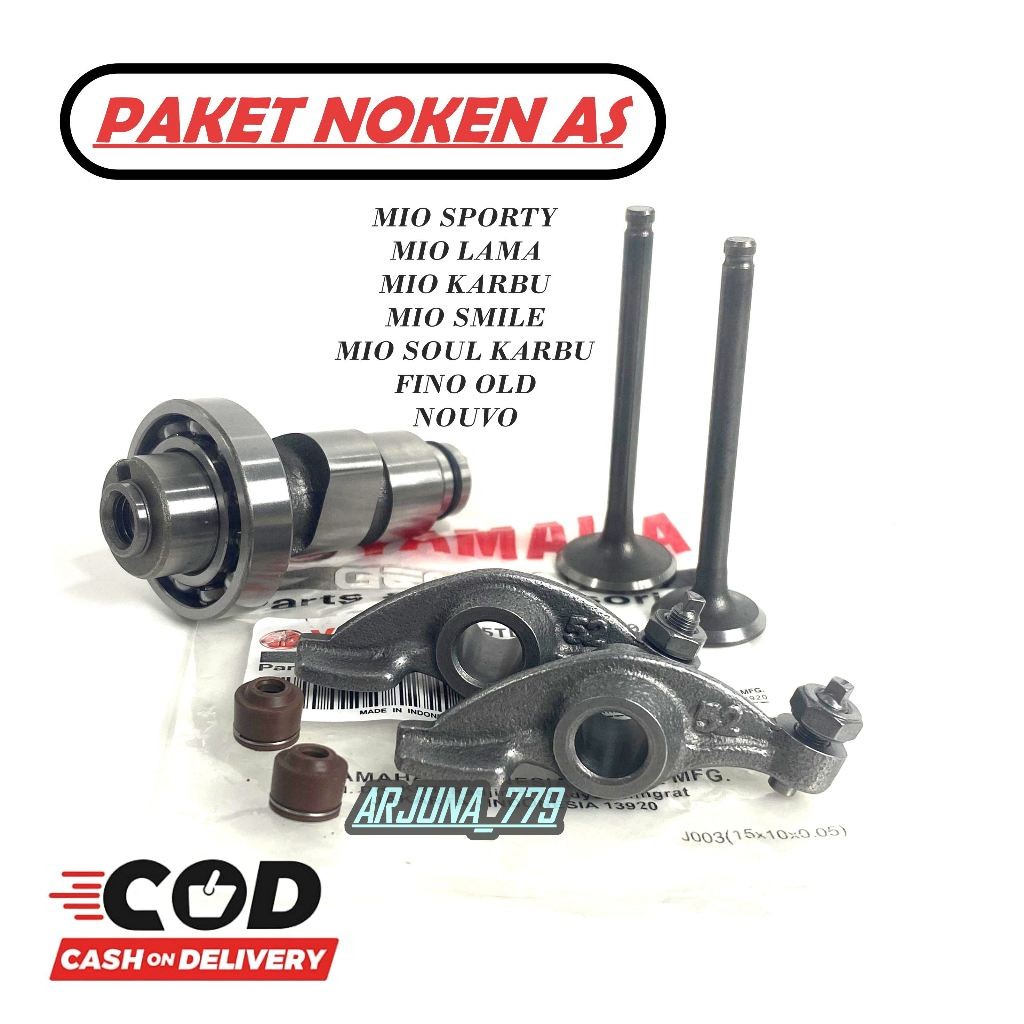 RAIN.SHOP PAKET NOKEN AS KOMPLIT YAMAHA  MIO SPORTY MIO LAMA MIO KARBU MIO SMILE MIO SOUL KARBU FINO