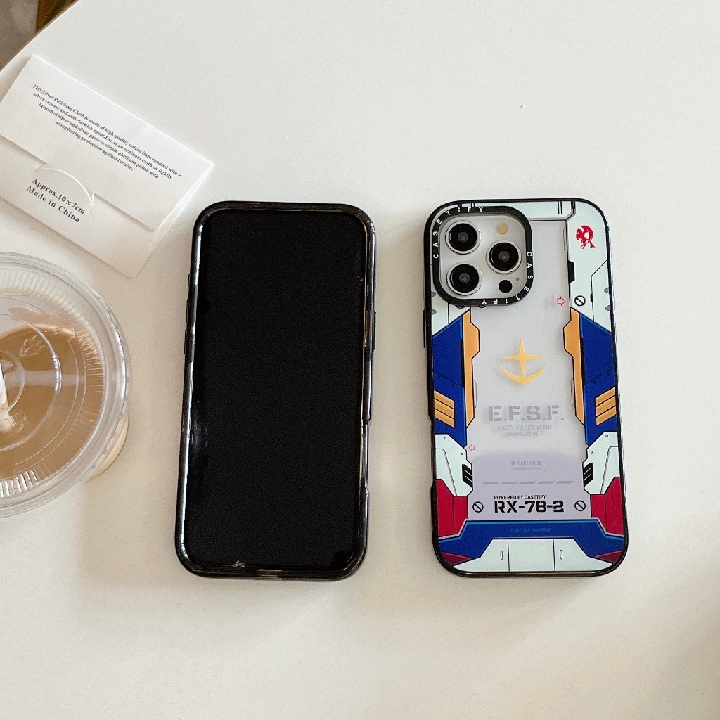 GUNDAM CT new Acrylic Anti-impact case cover compatible for iphone12 13 14 15 plus promax protective