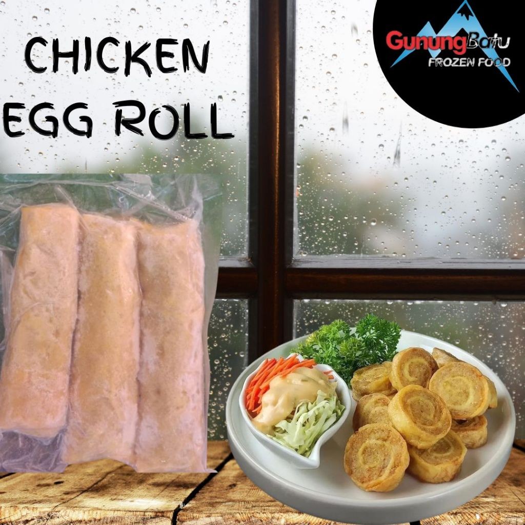 

CHICKEN EGG ROLL ALA HOKBEN ISI 3PCS