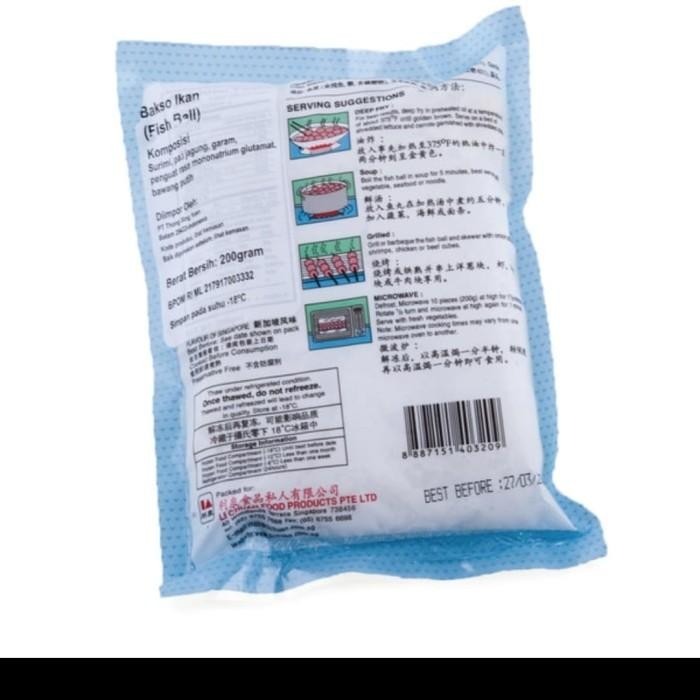 

Lichuan Golden Summit bakso ikan 200gr