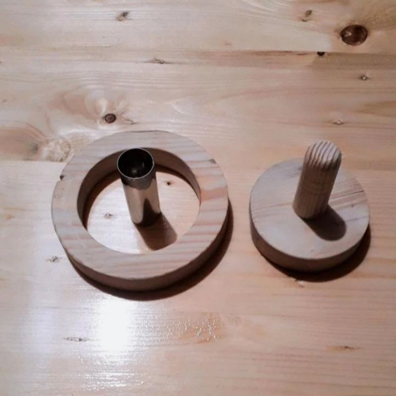 KAYU CETAKAN DONAT & BOMBOLONI  SET