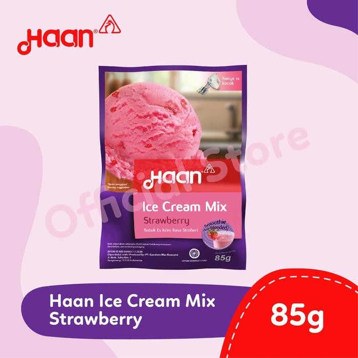 

PROMO! HAAN ICE CREAM STRAWBERRY 85gr