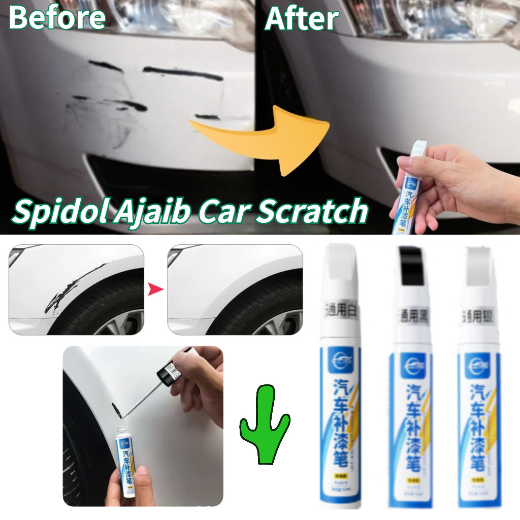 Spidol Cat Mobil Baret Penghilang Baret Body Motor&mobil Spidol Mobil Lecet Permanen Mobil Asli Cat 