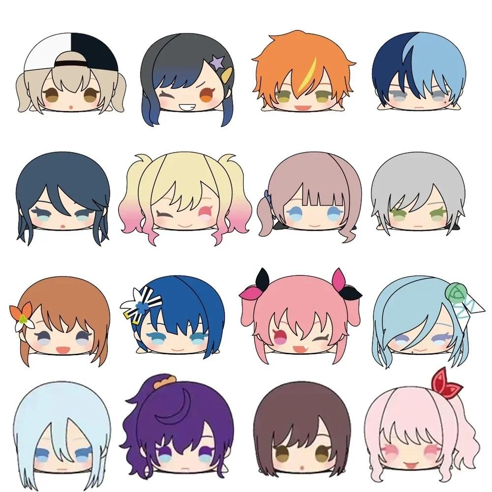 Stuffed Geunine 8cm Mochi Mascot Plush Pendant Toy Anime PROJECT SEKAI Wonderlands X Showtime Nightc