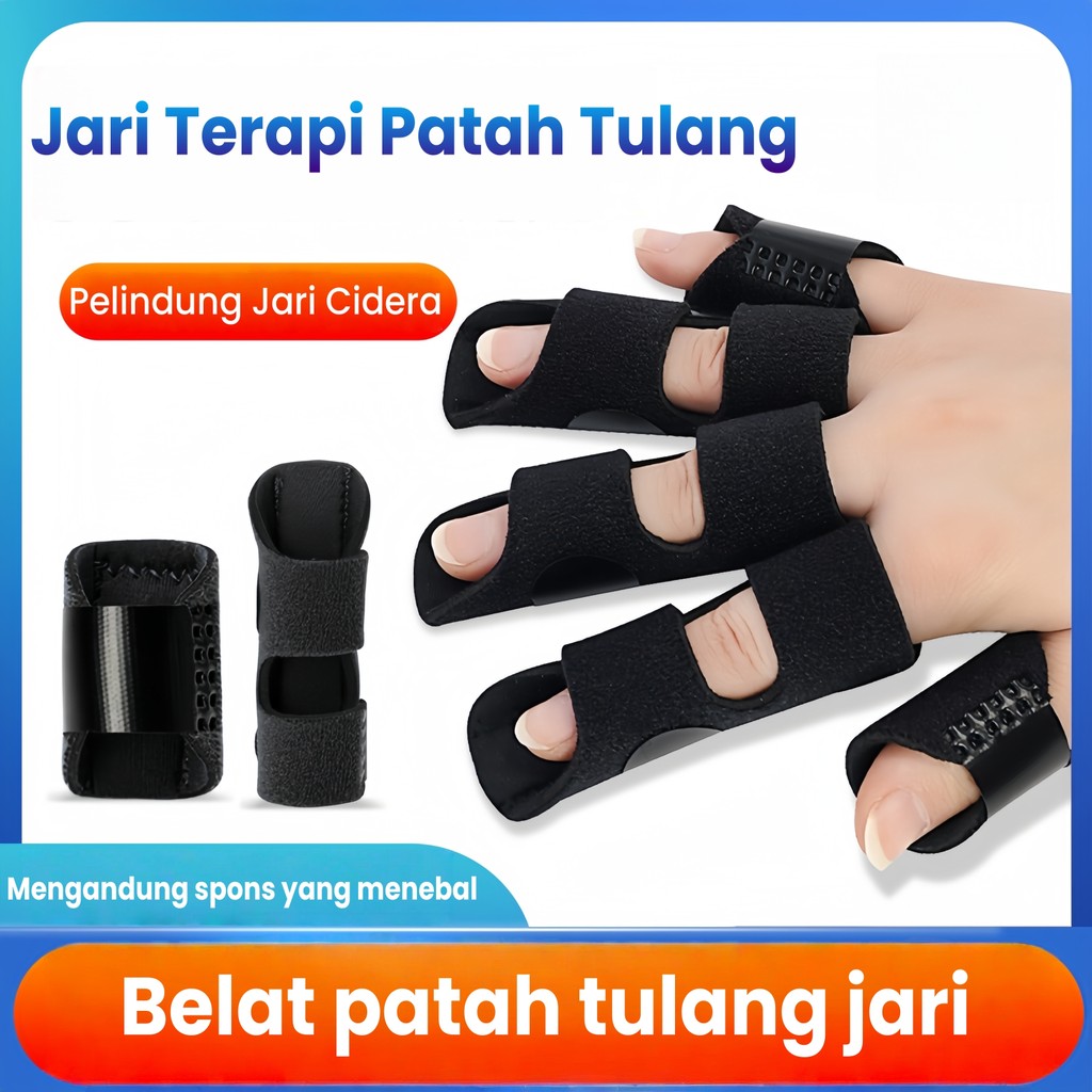 Finger Splint/Jari Cidera Korektor/Finger Splint Pelurus Jari/Finger Splint Pelindung/Jari Tangan Fi
