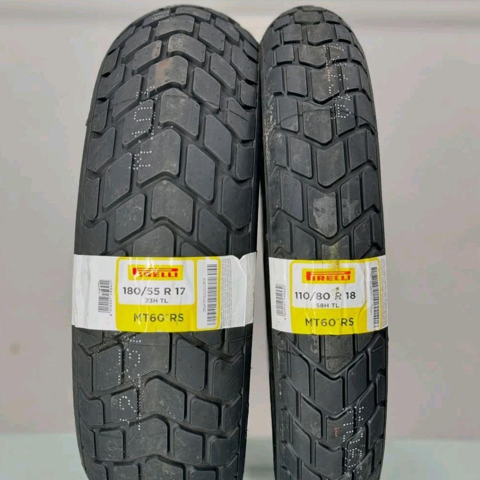 Ban Pirelli MT60 RS 110/80-18 Dual Purpose Radial Tipe TUBELES
