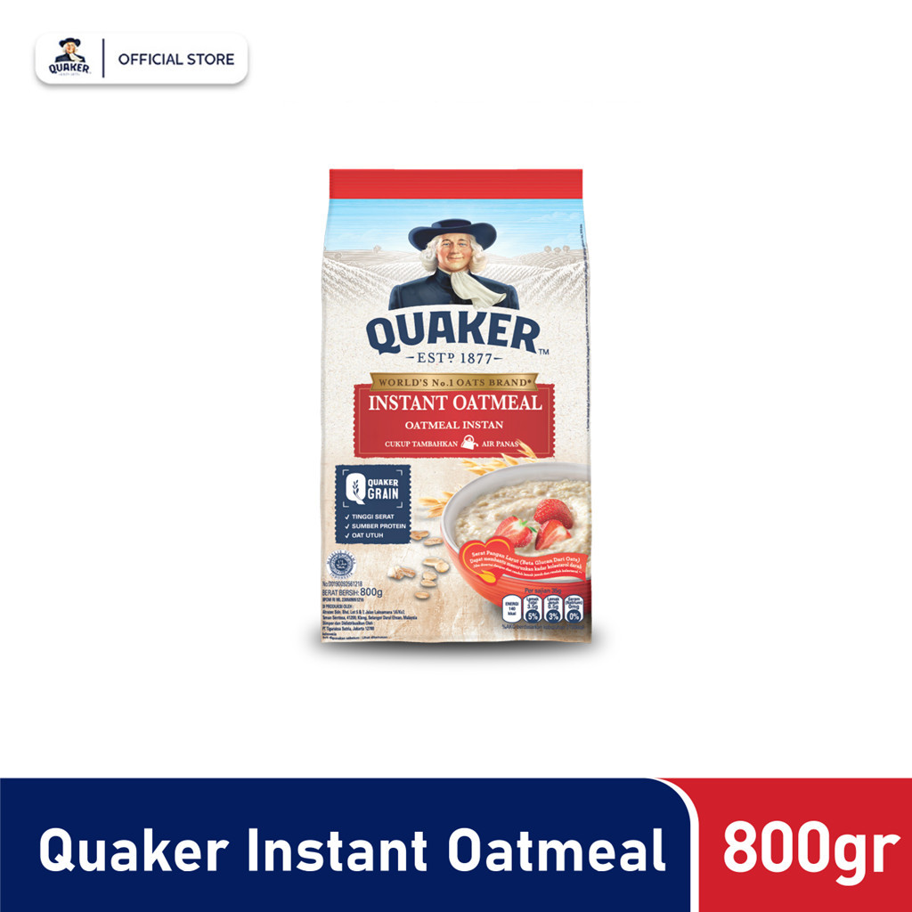 

Quaker Instant Oatmeal 800 gr