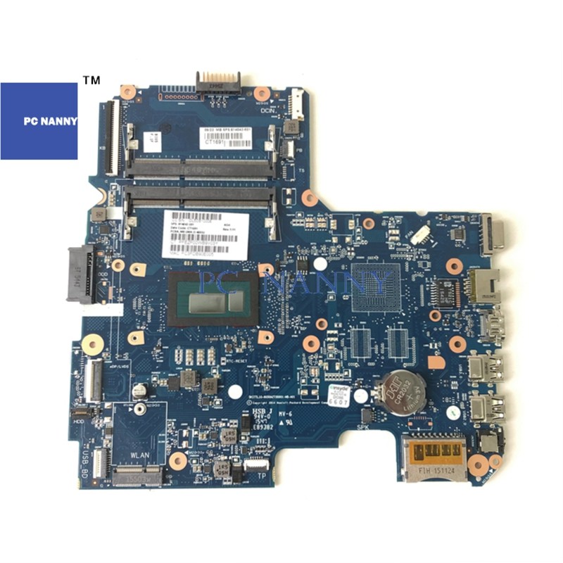 For HP Pavilion 14-AC 240/246 G4 Laptop pc motherboard i3-4005U/3825U UMA 814043-501 814043-001 6050