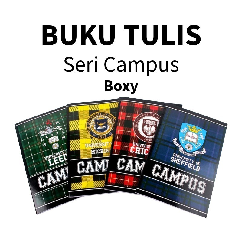 

♚10pcs Buku Tulis Campus 42lbr / 1pak Buku Tulis Boxi campus 42lbr♚