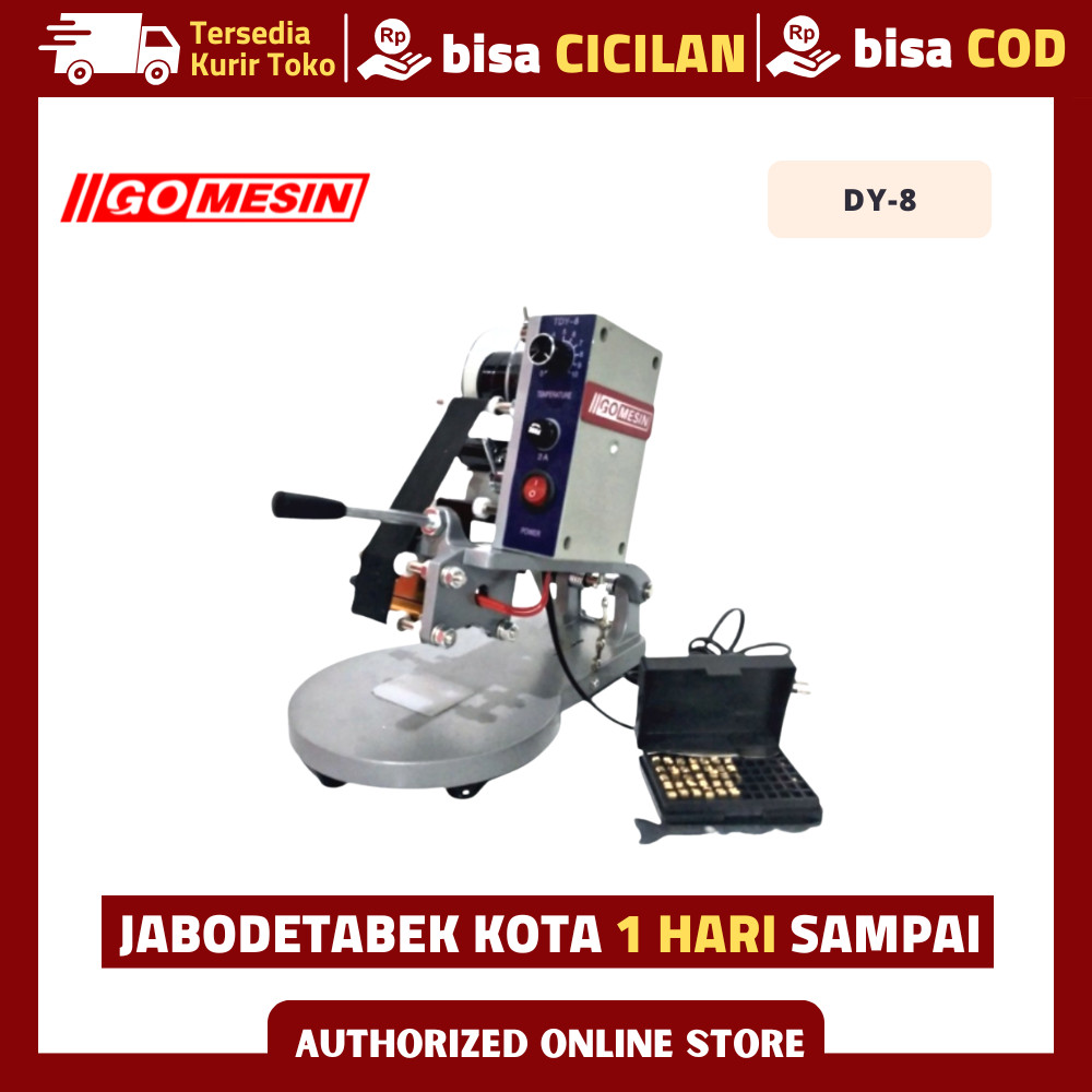 Mesin Expired Date Gomesin GM-DY-8 Mesin Coding Expired Date Original