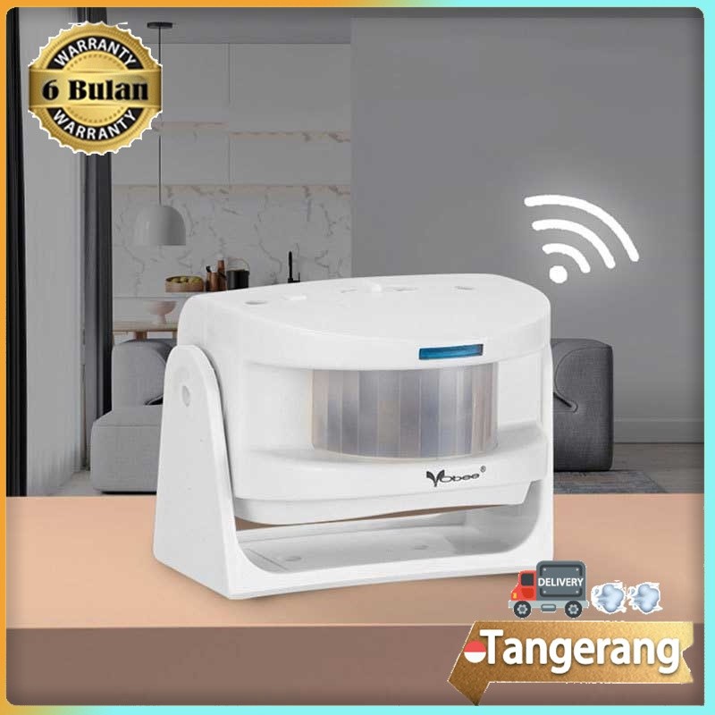 Bell Sensor Gerak Toko / Bel Pintu Sensor Gerak Otomatis / Electronic Guest Saluting Bell