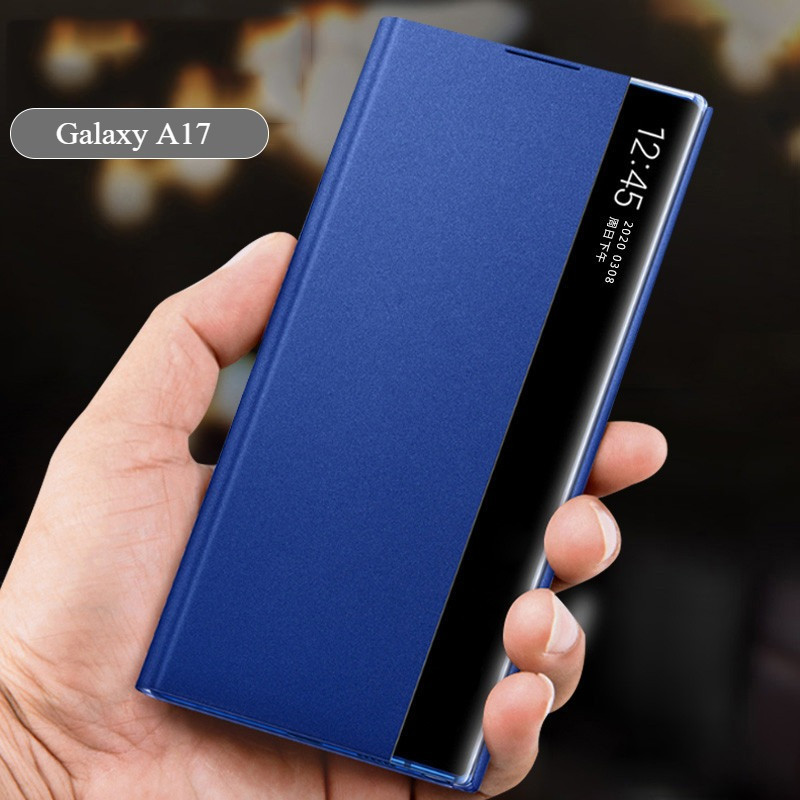 For Samsung Galaxy A07 A17 A57 A37 case Flip Case Smart View cover for Galaxy A17 A57 A37 A07 Phone 