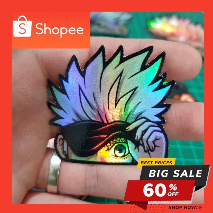 

Sticker Hologram Anime - PSH126 - Jujutsu Kaisen - Satoru Gojo