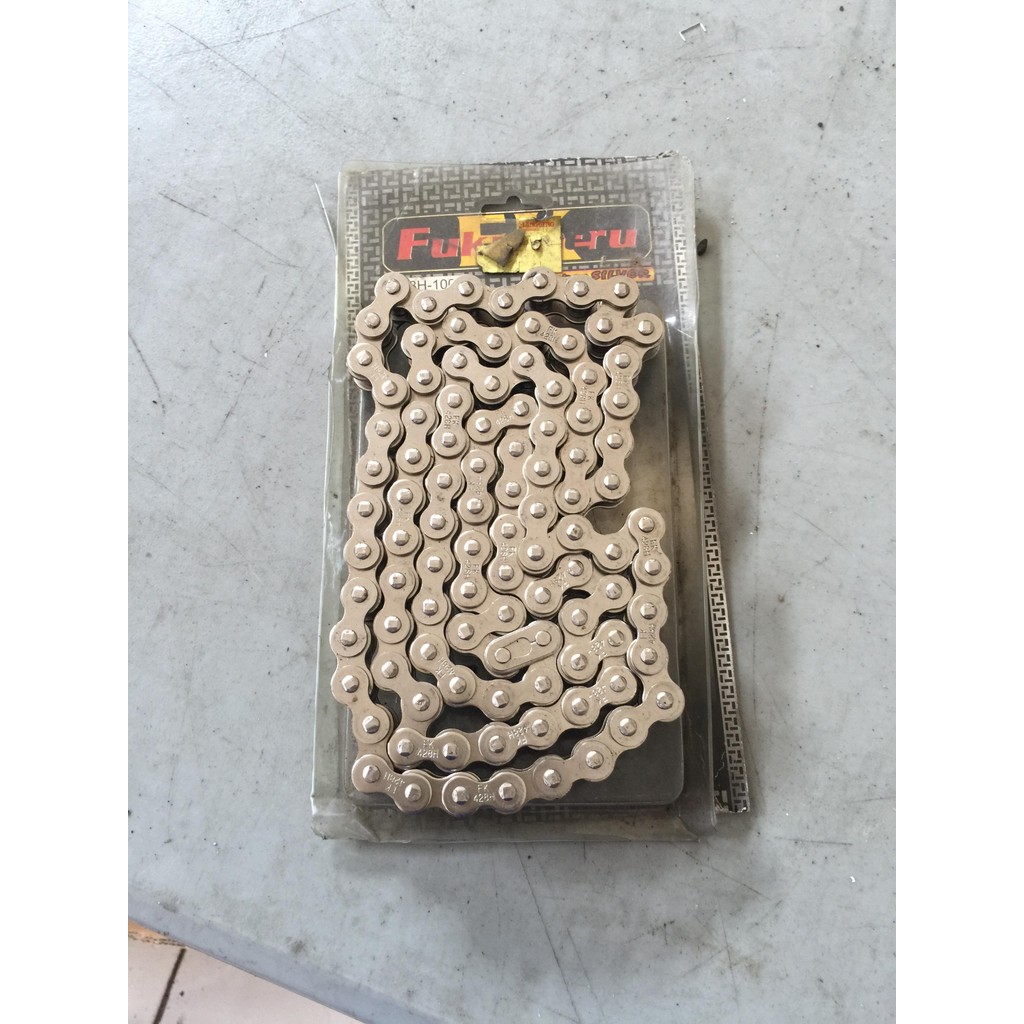 RANTAI MOTOR SUPER CROOM /CHROME SILVER FK 428H-100L