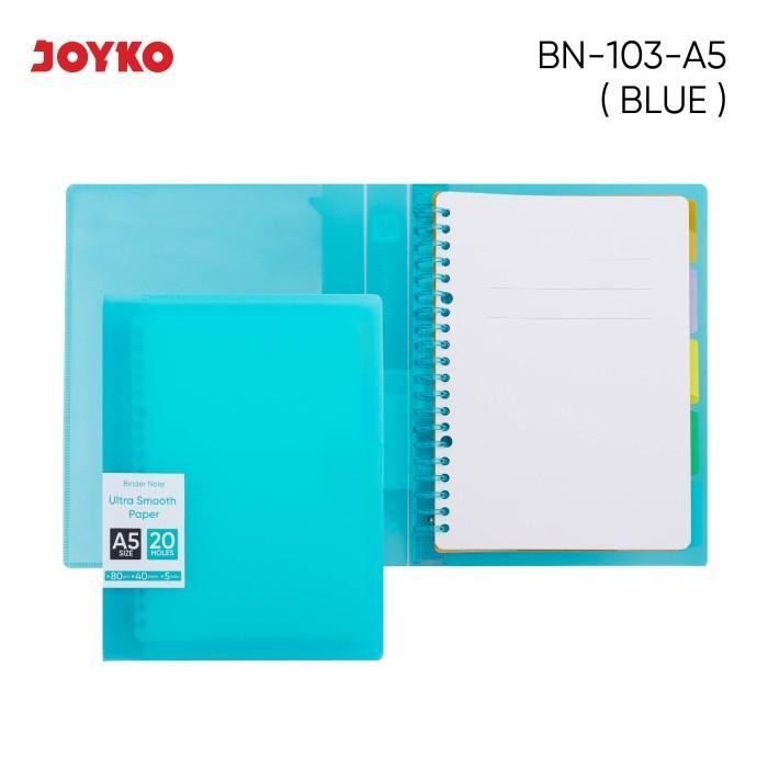 

Binder Note Joyko BN-103 A5~B5 - A5 BLUE by Radhiant offcial